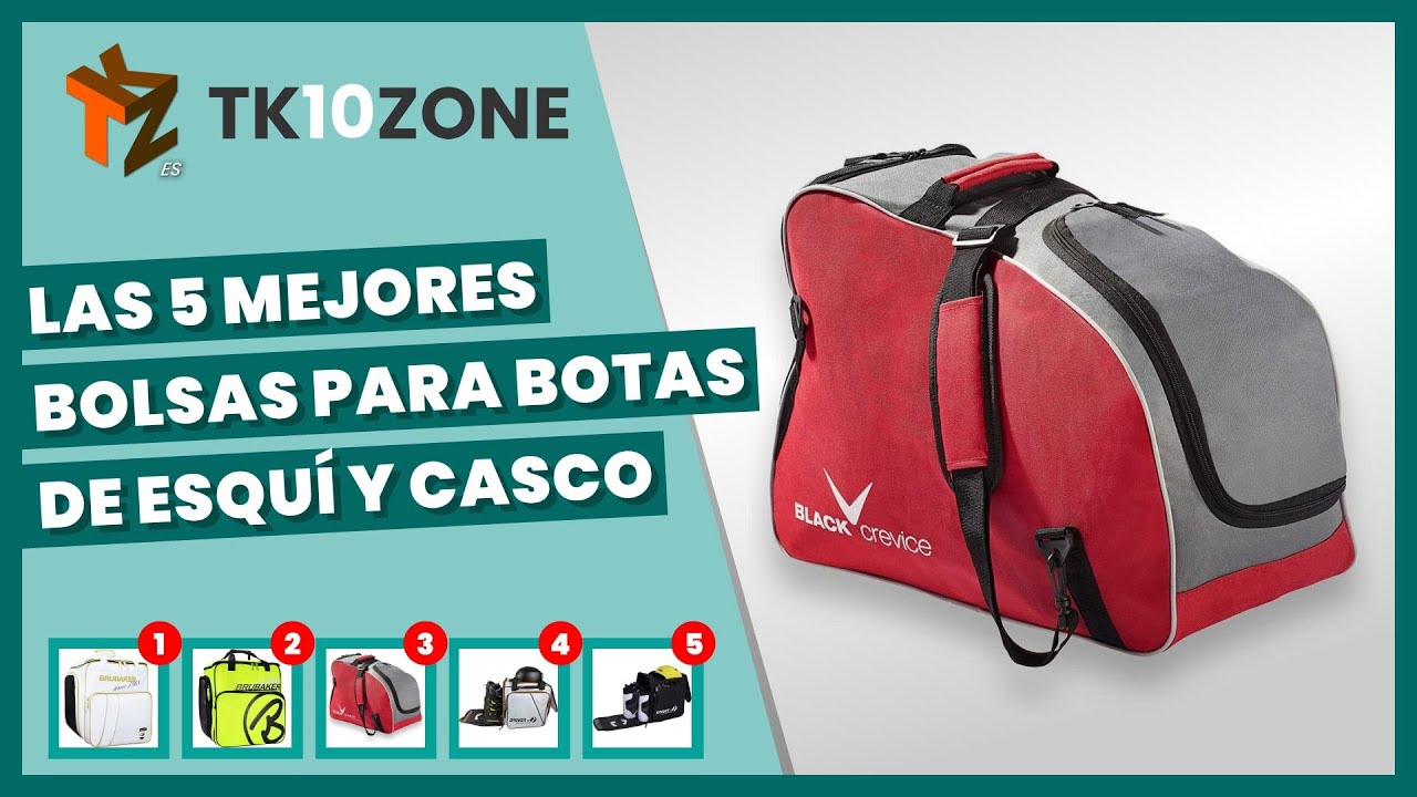 Las 5 mejores bolsas para botas de esqu&iacute; con compartimento para casco
