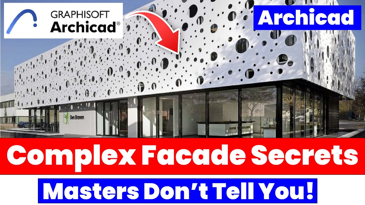 Learn Complex Facade Design in ArchiCAD Step by Step!
