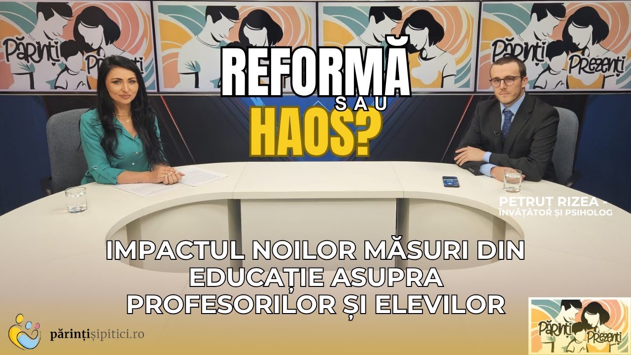 &bdquo;Cred că ASTA va fi cea mai mare CRIZĂ din Educație!&rdquo; Prof. Petruț Rizea, la Părinți Prezenți