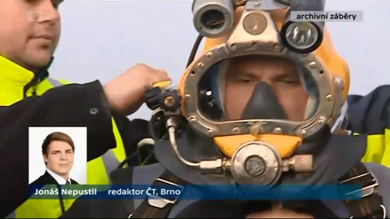 Brněnská přehrada - sklápění aeračních věží