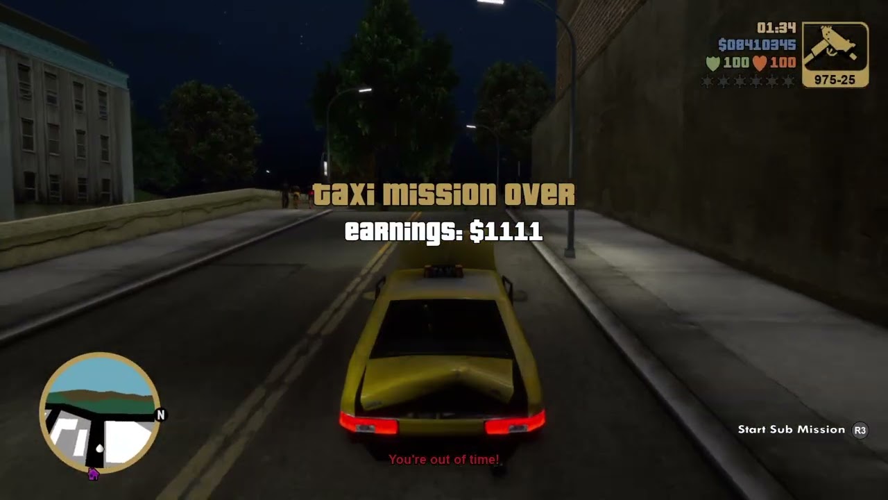 Grand Theft Auto III – The Definitive Edition Taxi Missions #37