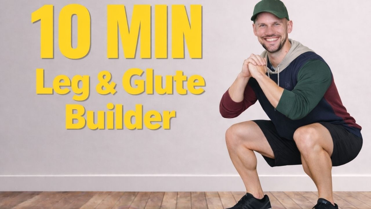 10 MIN Leg & Glute Builder WORKOUT – Legs, Booty, Thighs – No Equipment, No Repeats