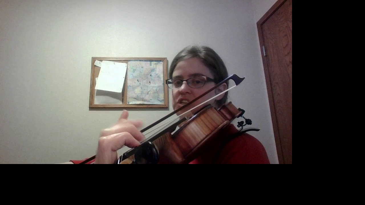 3 Octave G minor Violin Arpeggio with fingerings and playthrough
