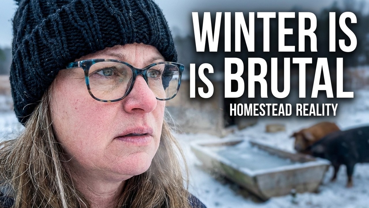 Winter is BRUTAL on the Homestead | Here's Why