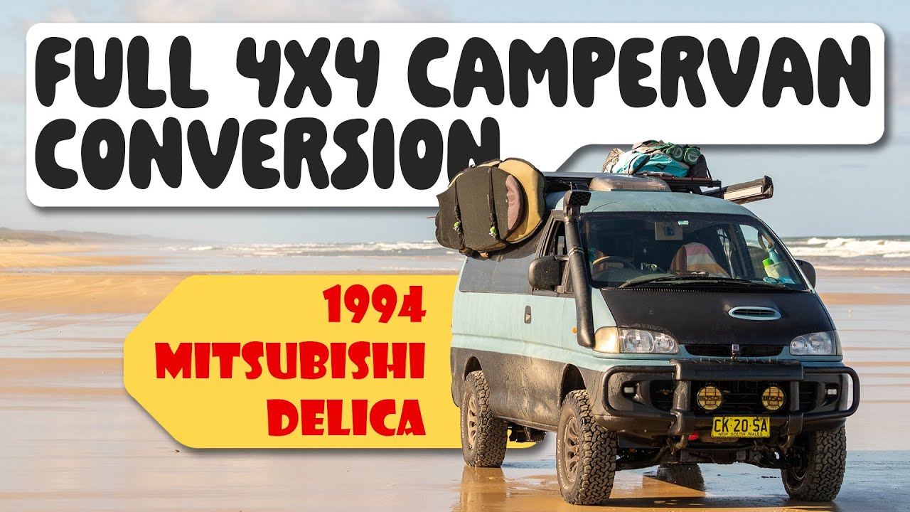 Full 4x4 Campervan Conversion Mitsubishi Delica 1994