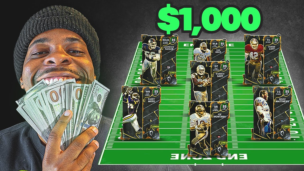 I Spent $1,000 To Build This Team!.. Madden 23