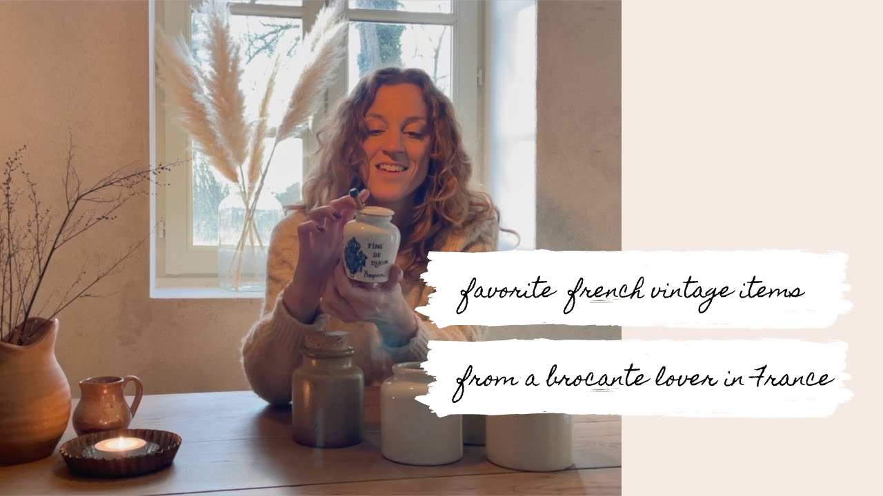 Favorite vintage kitchenware items from France for a French farmhouse style kitchen