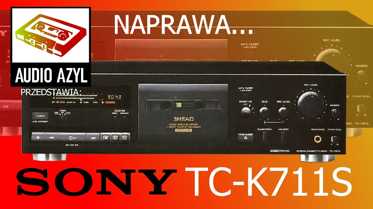 TC K711s Naprawa/Wymiana pasków/regulacja : Audio Azyl #58