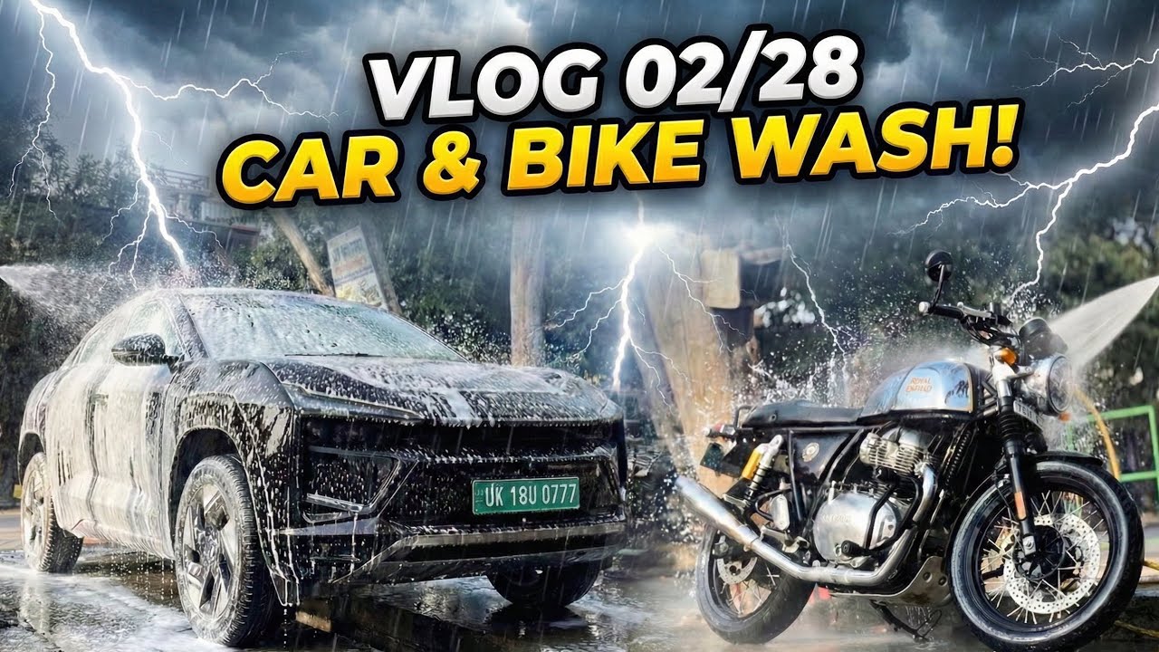 AAJ SAARI GADIYO KO WASH KARA DIYA😍|VLOG-22|DARSHAN OG