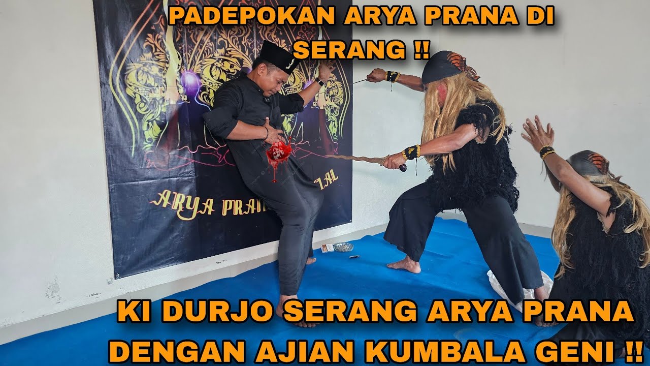 NGERI !! PADEPOKAN ARYA PRANA DI SERANG, KI DURJO BUKTIKAN AJIAN KUMBALA GENI,AJIAN TINGKAT TINGGI