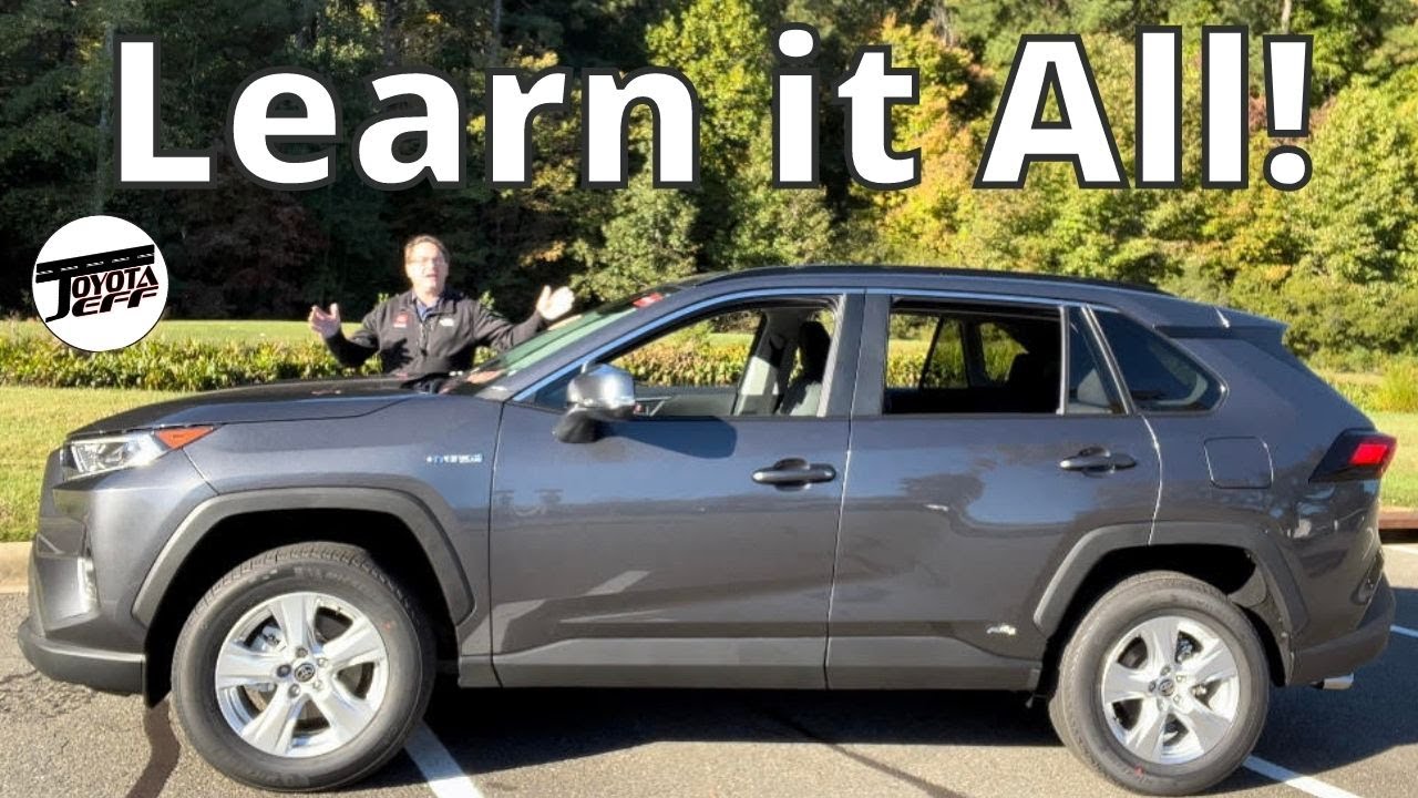 Learn All About 2021 Toyota RAV4 XLE Hybrid: Buttons, Controls, Specs, Much More!
