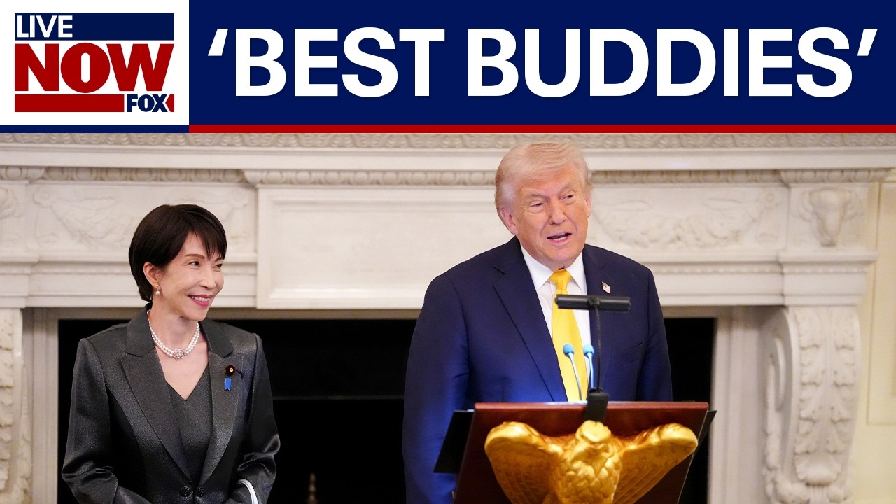 WATCH: Trump welcomes Japanese prime minister for White House dinner