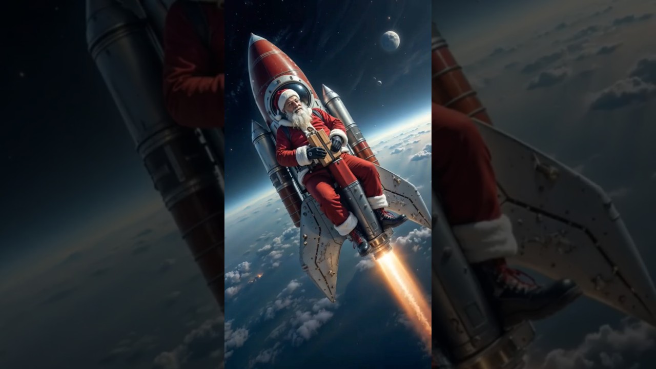 Santa's Crazy Delivery Adventures&nbsp;#shorts #shortsvideo #aivideo #aigenerated #christmas #funnyshorts