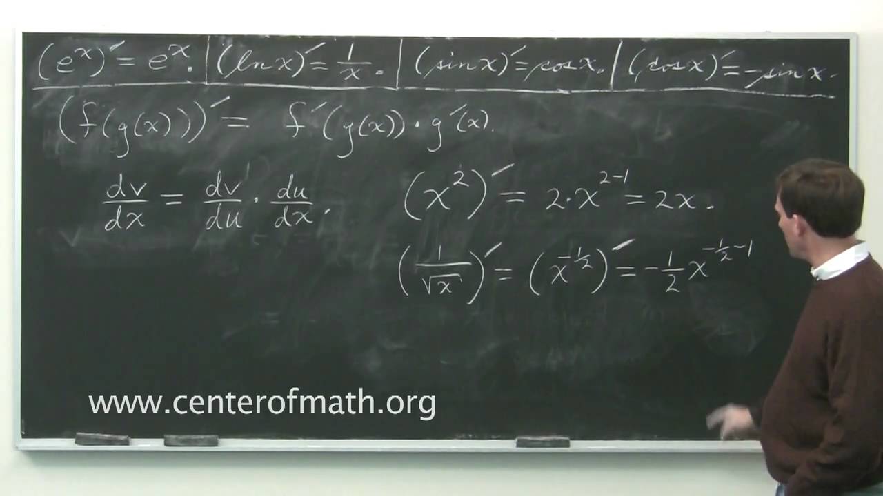 Calculus Help: Calculating Derivatives