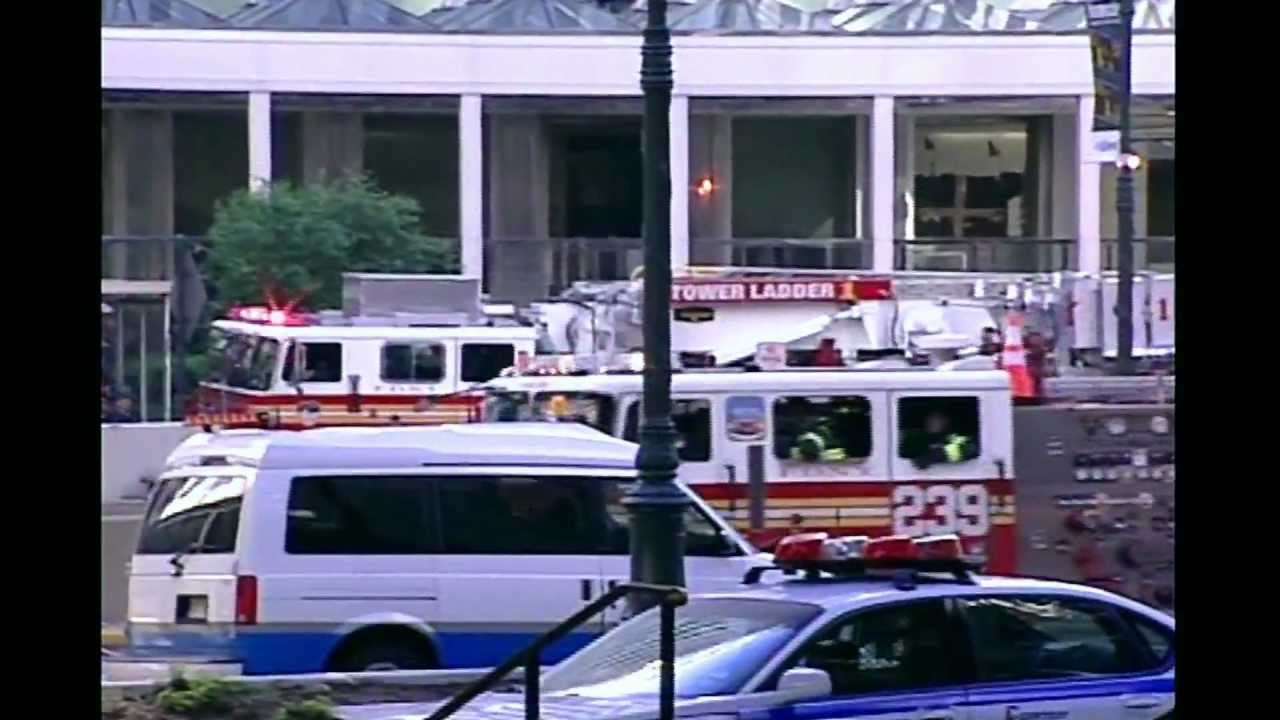 NIST FOIA 09-42: R25 -- 42A0108 - G25D18, Video #1 (WTC2 Falling Debris, 9:59am)
