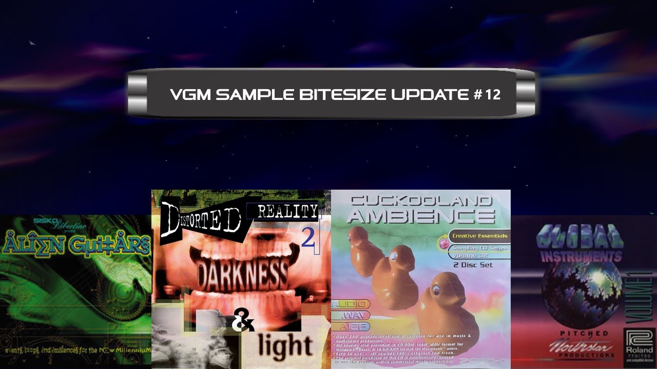 Videogame Music Sample Origins: Bitesize Update #12 / Sample Collection V1.45 Update