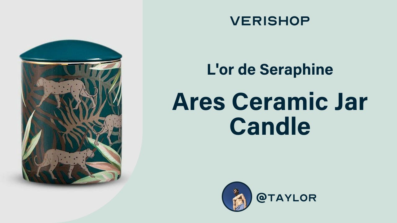 L'or de Seraphine Ares Ceramic Jar Candle Review