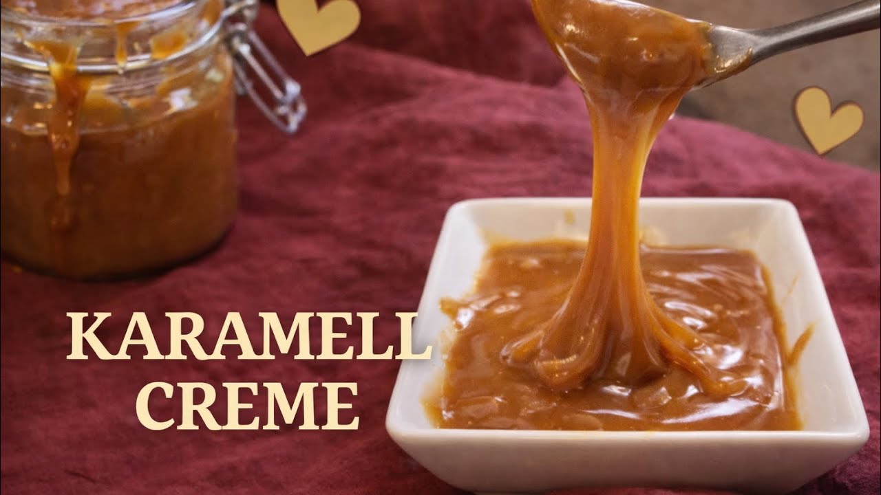 Karamell Creme schnell und einfach selbst gemacht mit wenigen Zutaten