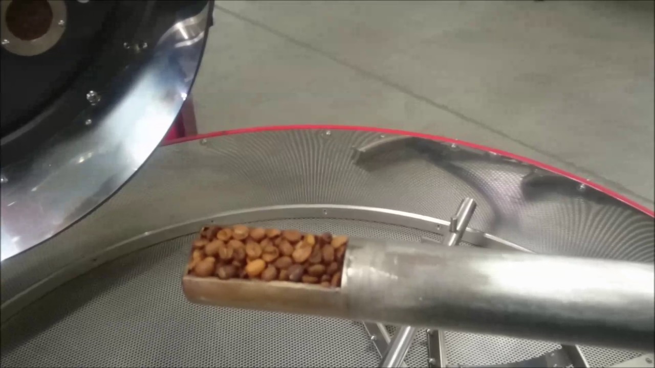 Coffed SR25 - 25kg per batch coffee roaster test roast