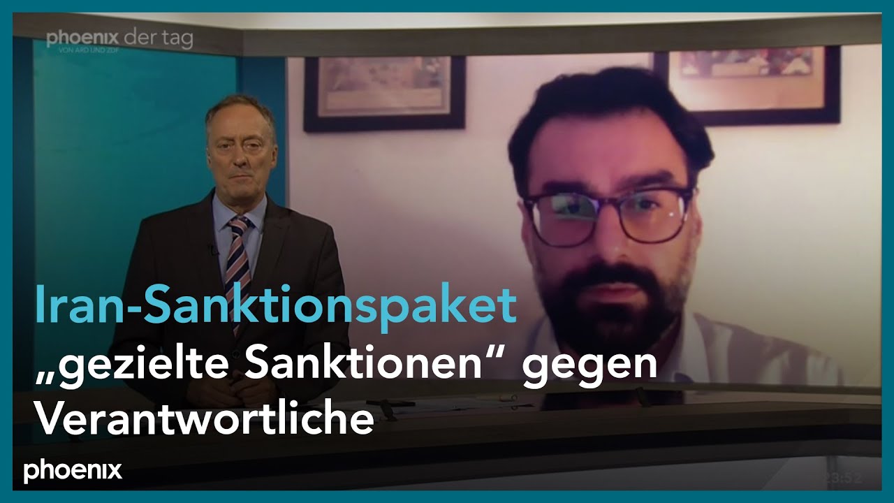 Iran: Schaltgespr&auml;ch mit Ali Fathollah-Nejad (Iran-Experte) und Statement von Annalena Baerbock