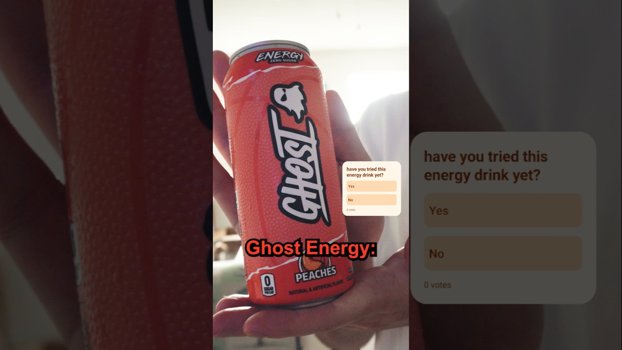 GHOST ENERGY PEACHES REVIEW 