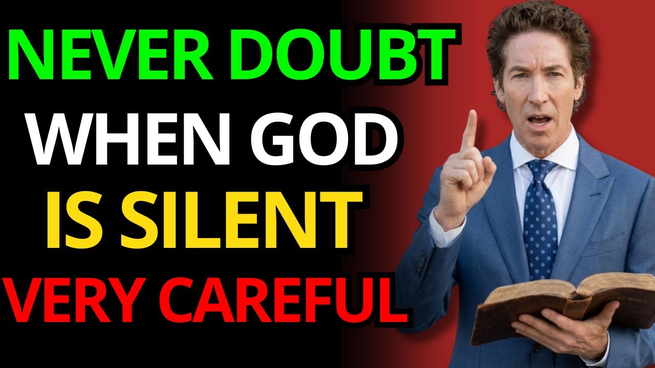 JOEL OSTEEN WARNS: THE SILENCE OF GOD WHO KNOWS LITTLE