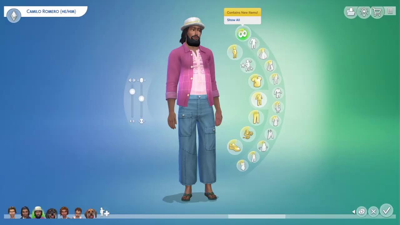 SIMS4|Creating New Household|Ramero Family Pt2|No Commentary