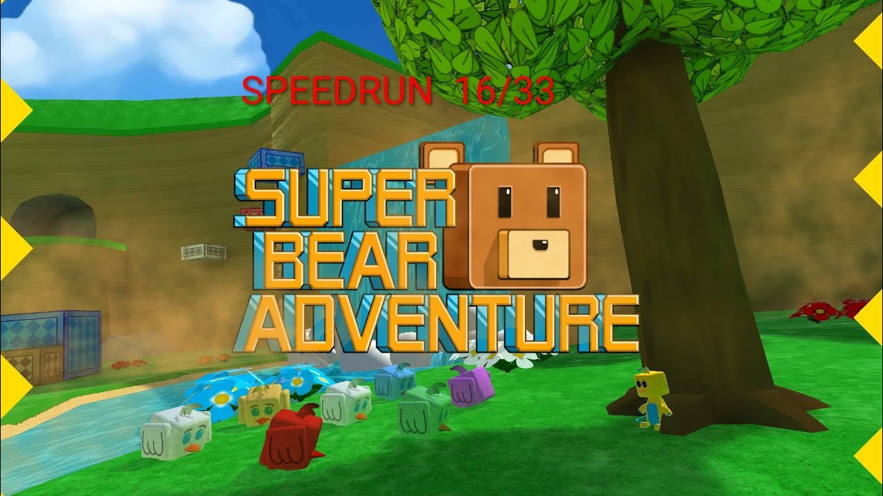 (khusus subscriber)Lanjutin speedrun[super bear adventure]speedrun ke-2