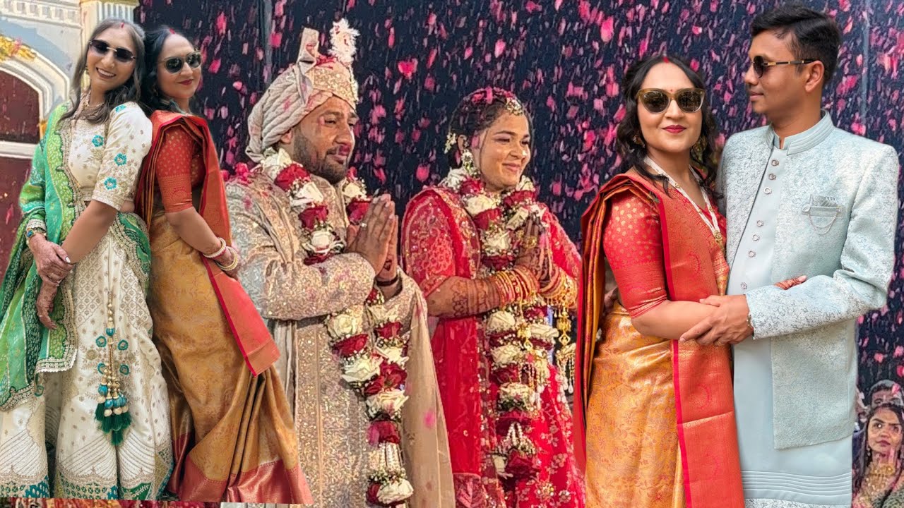 ભાઈ ની જાન લઈને ગયા ખૂબ જલસા કર્યા અને બીજે દિવસે અમારી anniversary celebrate કરી 🥳🥳