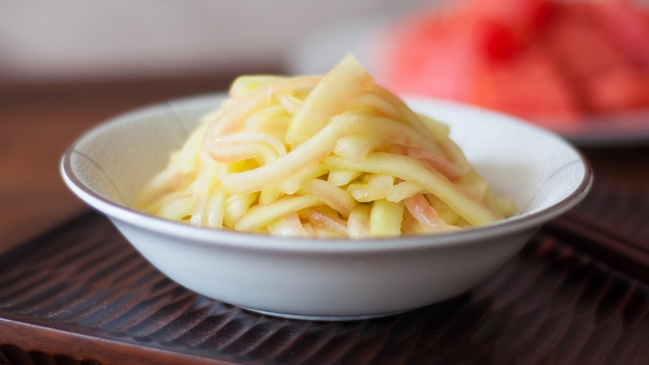 [Eng Sub]【第64集】生拌西瓜皮 Watermelon Rind Salad Recipe