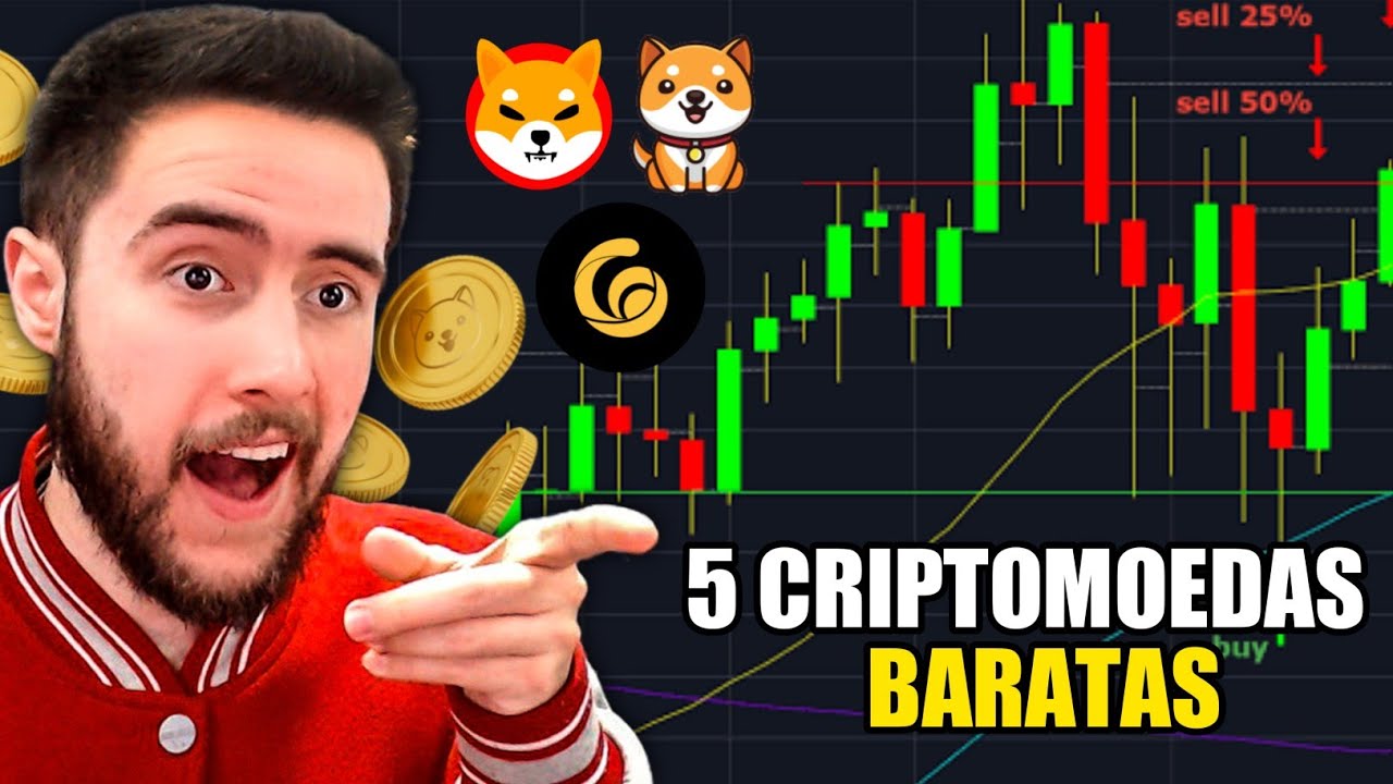 5 CRIPTOMOEDAS que VALEM CENTAVOS e PODEM TE DEIXAR MILION&Aacute;RIO em 2022!! (INVESTINDO $1)