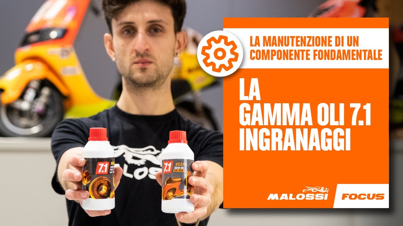Malossi Focus - La gamma oli 7.1 ingranaggi
