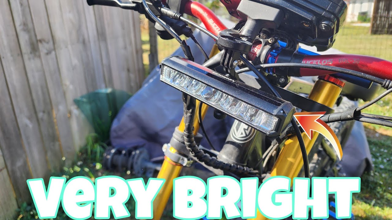 Newboler bike light,   budget friendly and bright for ebike light rides