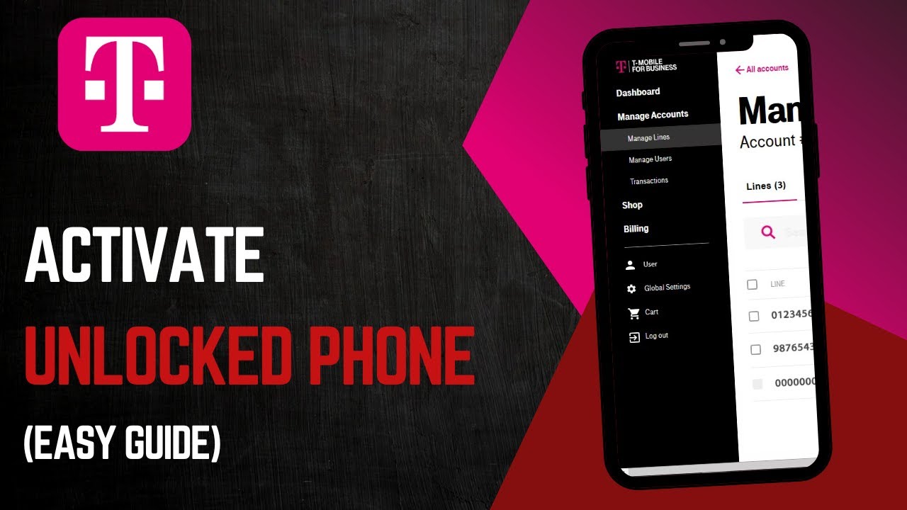 How To Activate Unlocked Phone On T Mobile