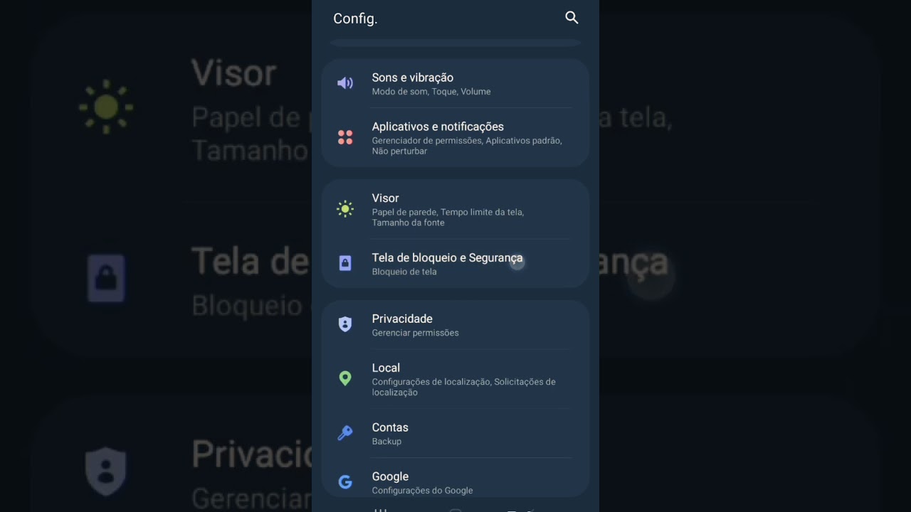 como colocar seu nome na tela de bloqueio