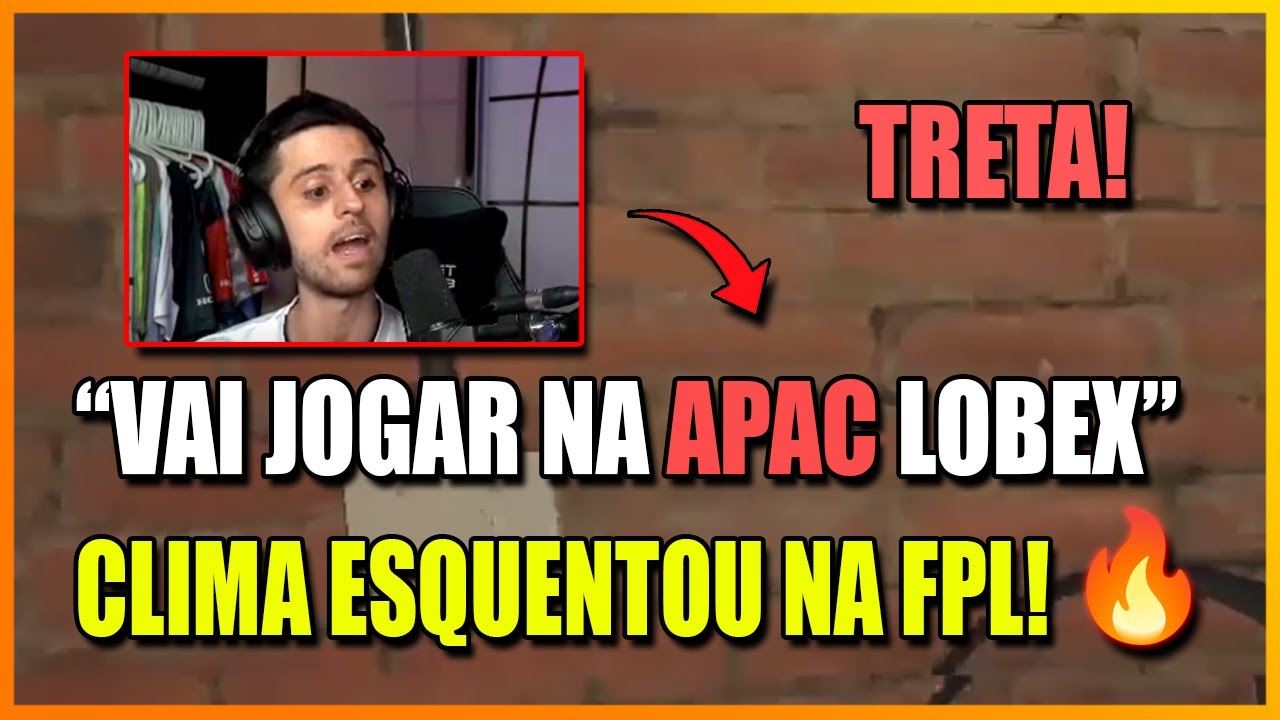 RAZAH TILTOU MUITO COM LOBIN E O CLIMA ESQUENTOU NA FPL! 😱🔥😱🔥 - R6 CLIPS