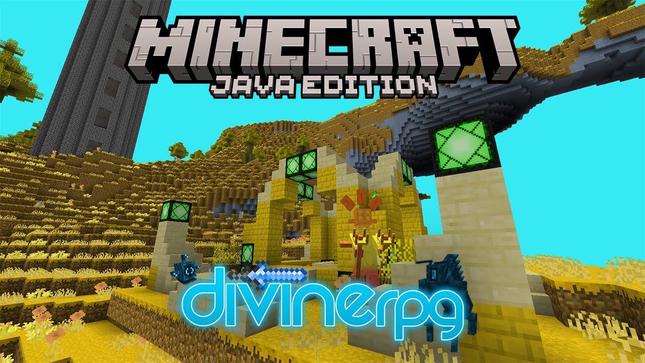 [Minecraft Java 12.2.2] Exploring Divine RPG's Dimensions