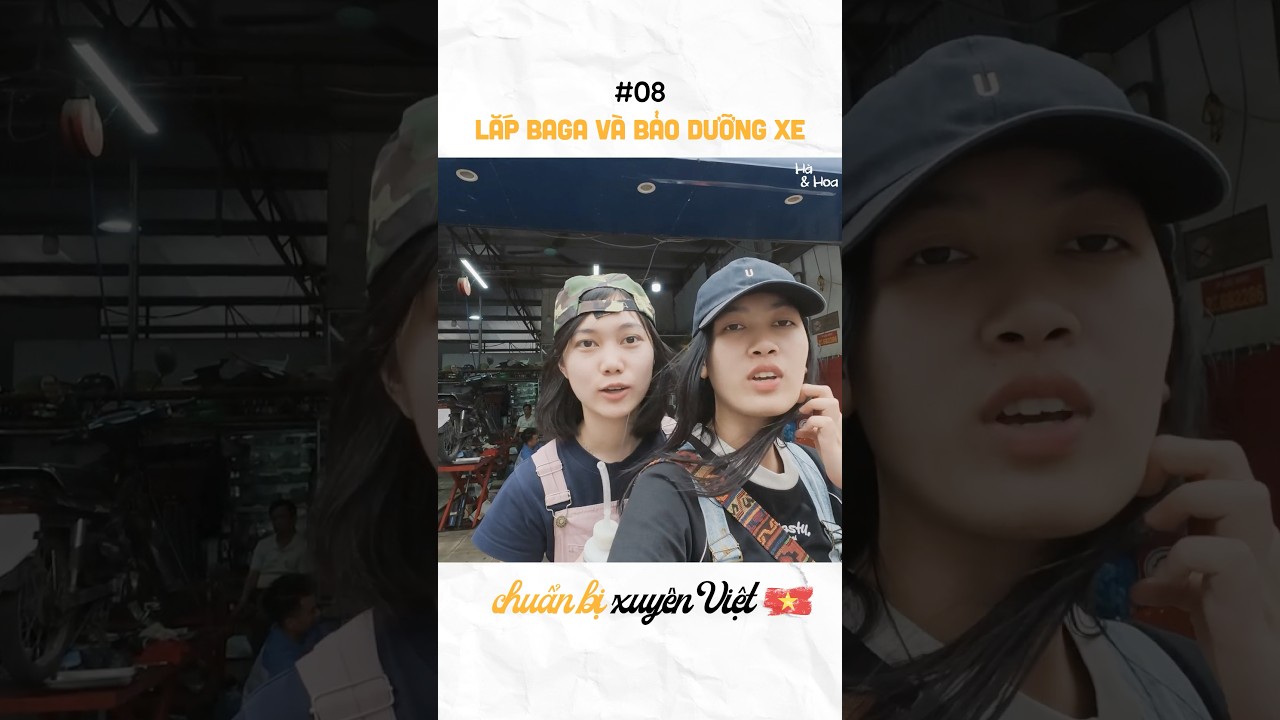 Lắp baga v&agrave; bảo dưỡng xe trước xuy&ecirc;n Việt #havahoa #xuyenviet #phuot #dulichtrainghiem #vietnam