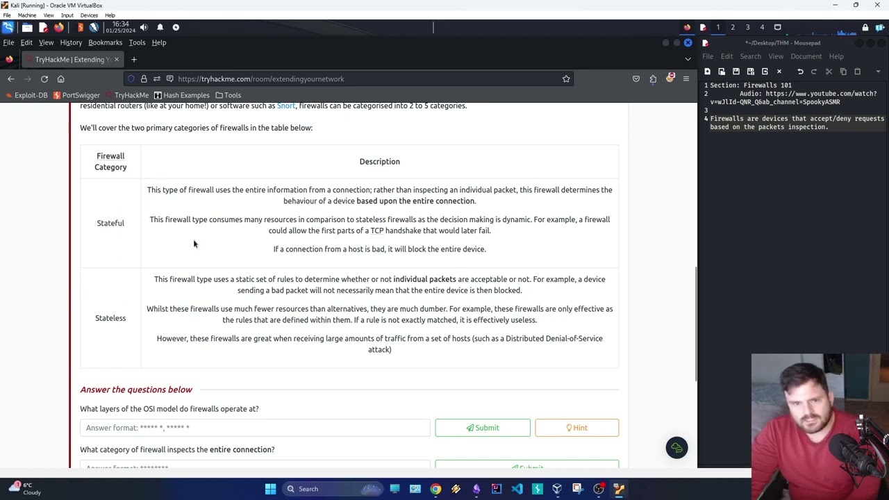 Firewalls 101 | THM Series: Pre-Security: Extending Your Network #2