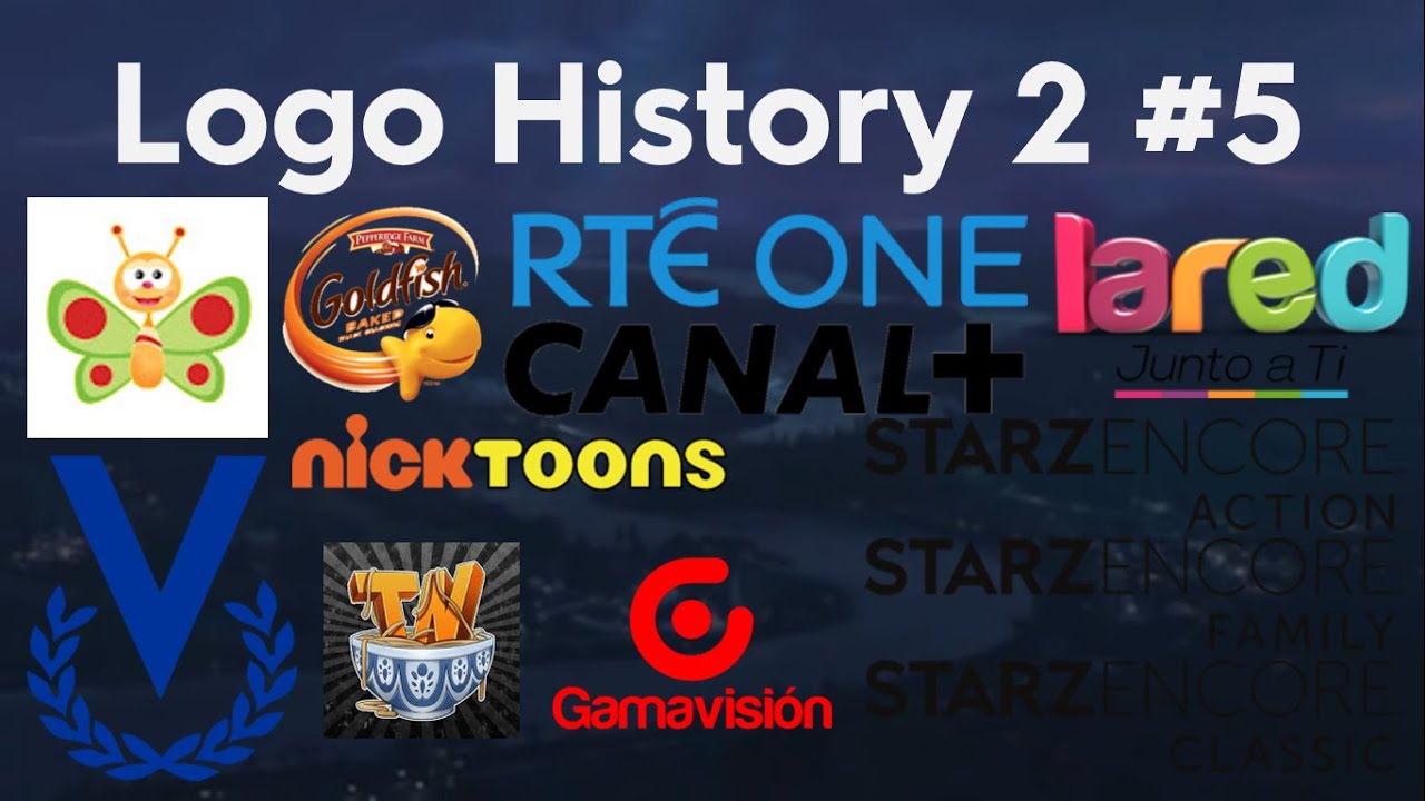 Logo History 2 #5 - Miguel Sanchez, Goldfish, RTÉ One, Canal+, La Red, Venevisión & More...