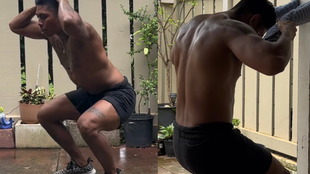 WARRIOR BODY PROGRAM DAY 9: building BACK & LEGS