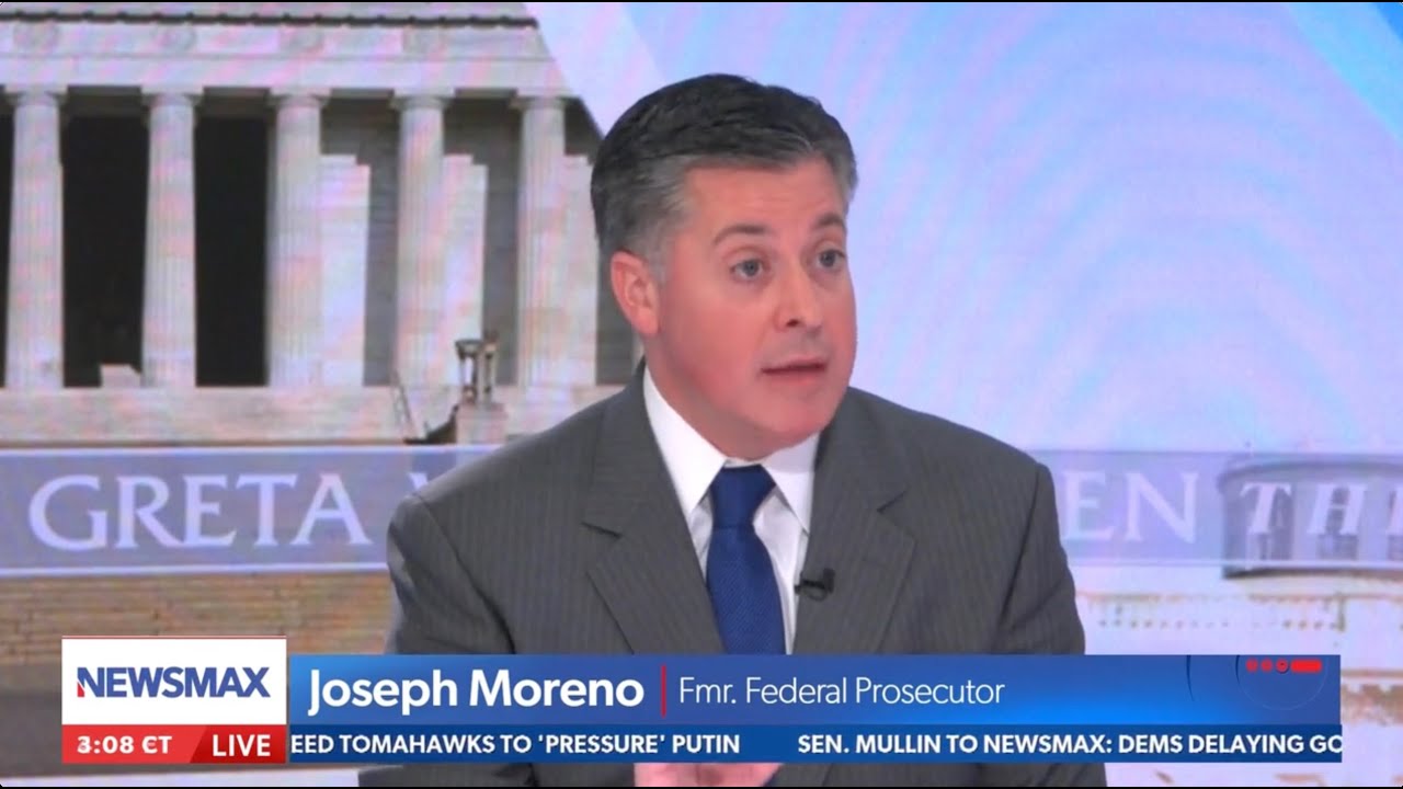 Joseph Moreno Appears on The Record With Greta Van Susteren on John Bolton Indictment (Oct 17 2025)