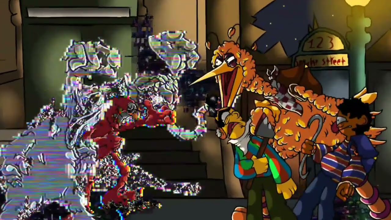Tantrum V3 Goji-ified (Especial de 346 Subs)//FNF BROKEN STRINGS//SESAME STREET//GLITCH PIBBY