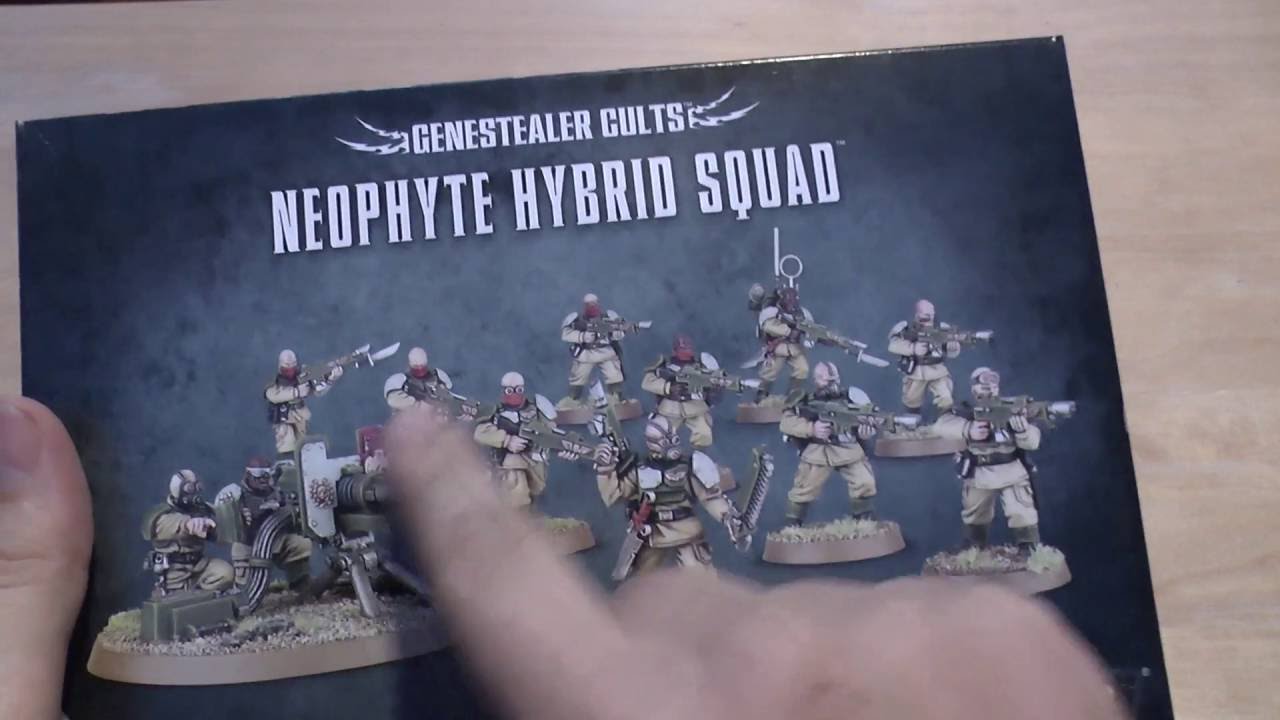 Genestealer Cults - Neophyte Hybrid Squad - Review (WH40K)