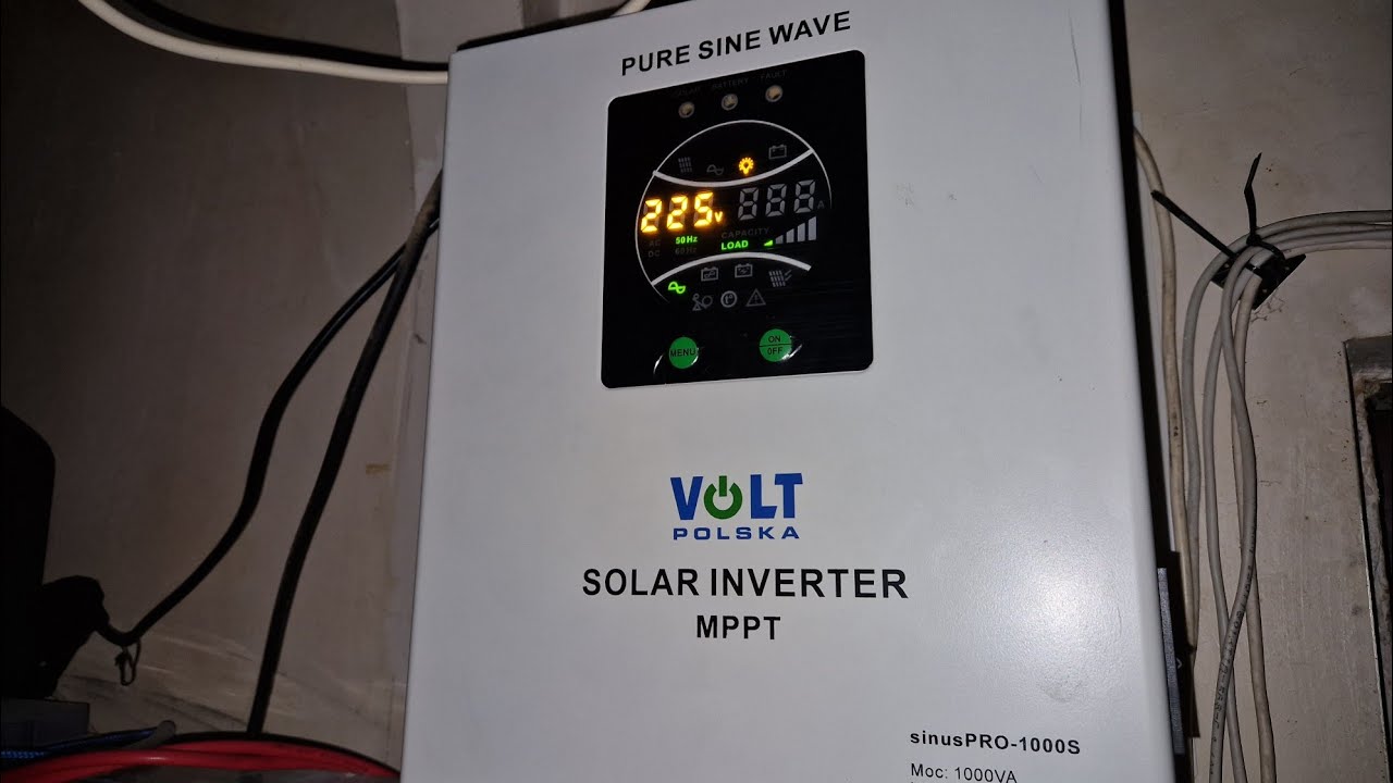Обзор инвертора Volt Polska SinusPRO 1000S