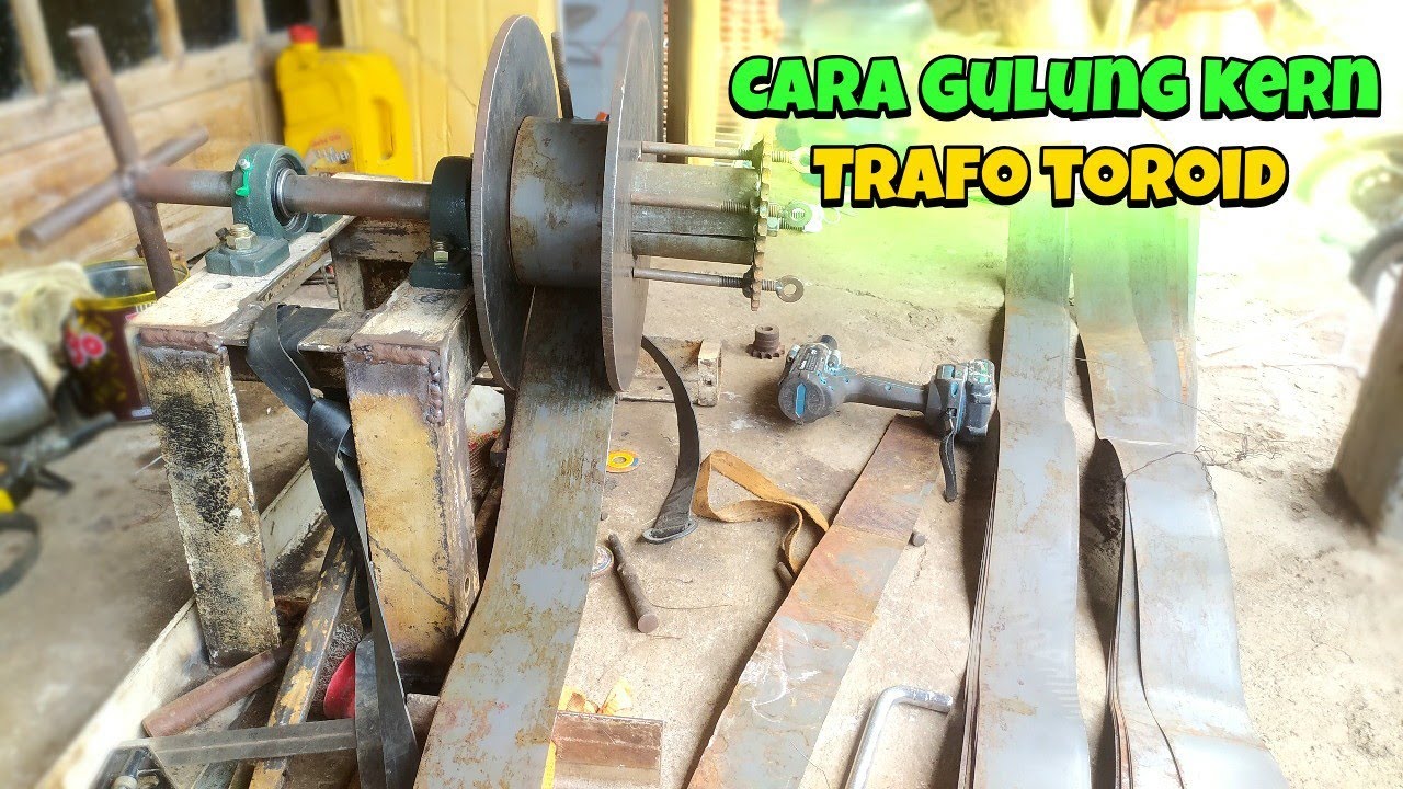 CARA ROLL KERN TRAFO TOROID | PRODUKSI KERN TRAFO TOROID
