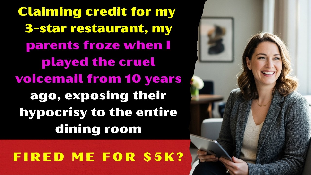 Family Drama: Parents Acted Proud Until I Played The Voicemail From 10 Years Ago