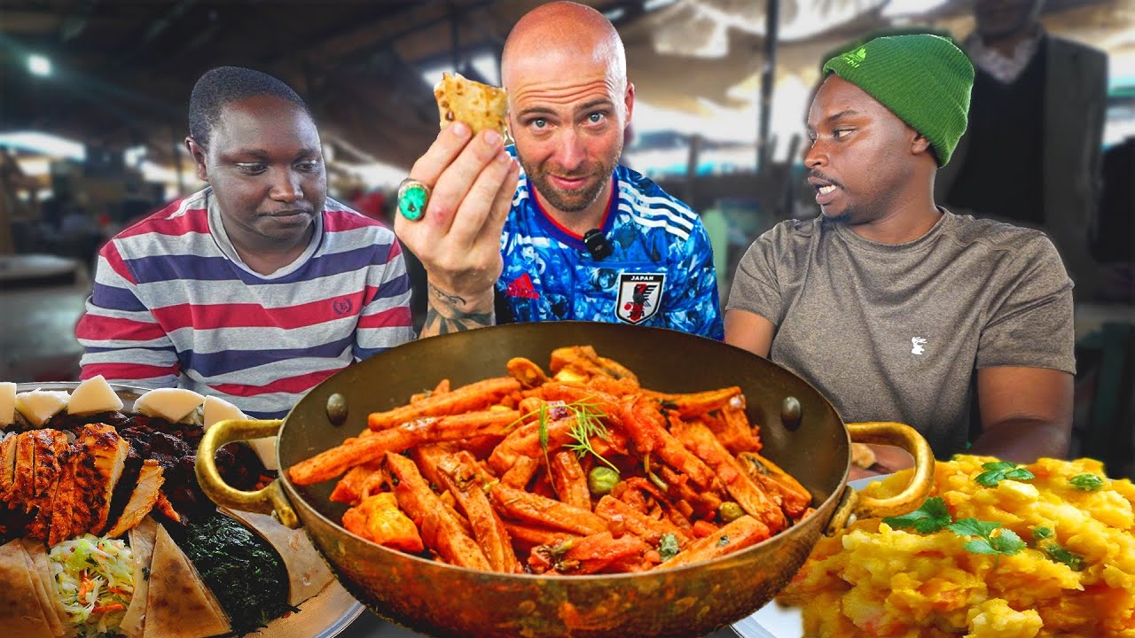 Kenya's Biggest Market! Market Street Food Tour in Nairobi! 🇰🇪