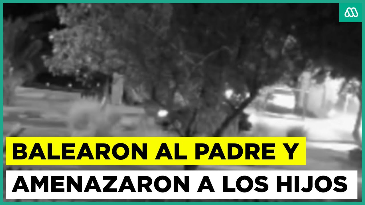 Violento robo en Pe&ntilde;alol&eacute;n: padre qued&oacute; en riesgo vital tras ser baleado frente a sus hijos
