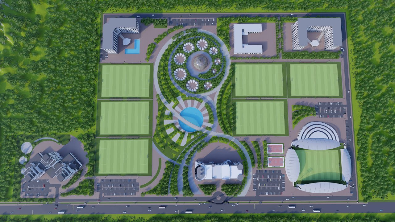 Football academy project showreel